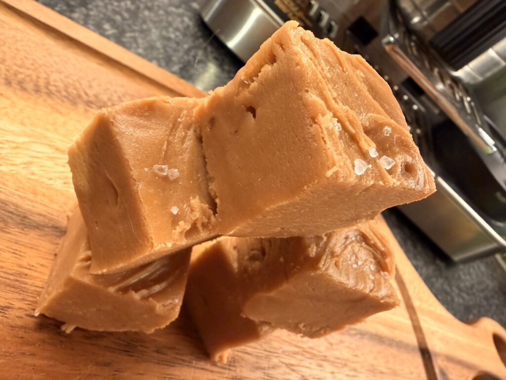 Salted Caramel Fudge