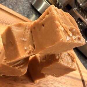 Salted Caramel Fudge
