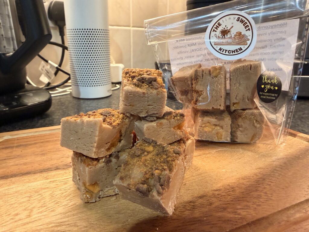 Milk Chocolate & Honeycomb Fudge