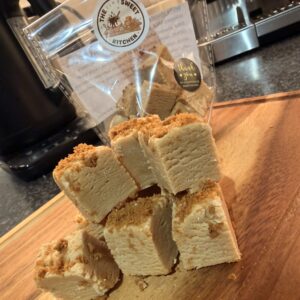 White Chocolate & Biscoff Fudge