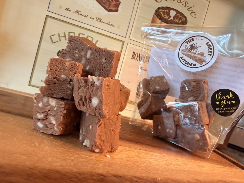Milk Chocolate & Hazelnut Fudge