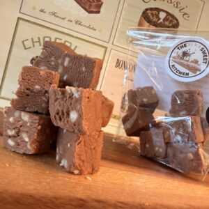 Milk Chocolate & Hazelnut Fudge